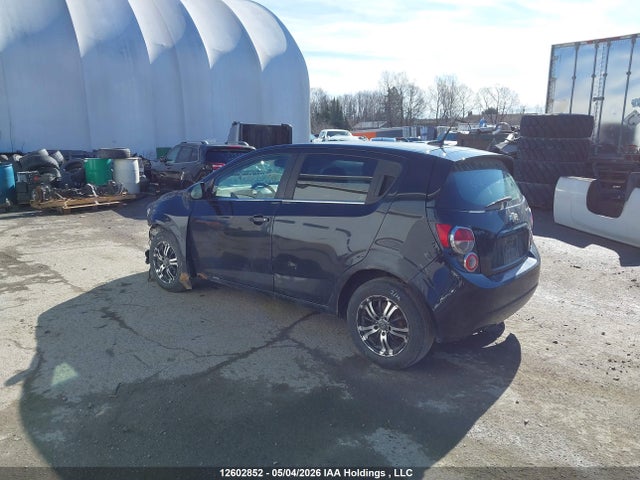 2012 Chevrolet Sonic 2lt მანქანა იყიდება აუქციონზე, vin: 1G1JC6SB8C4217203, აუქციონის ნომერი: 12602852
