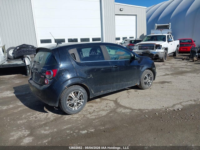 2012 Chevrolet Sonic 2lt მანქანა იყიდება აუქციონზე, vin: 1G1JC6SB8C4217203, აუქციონის ნომერი: 12602852