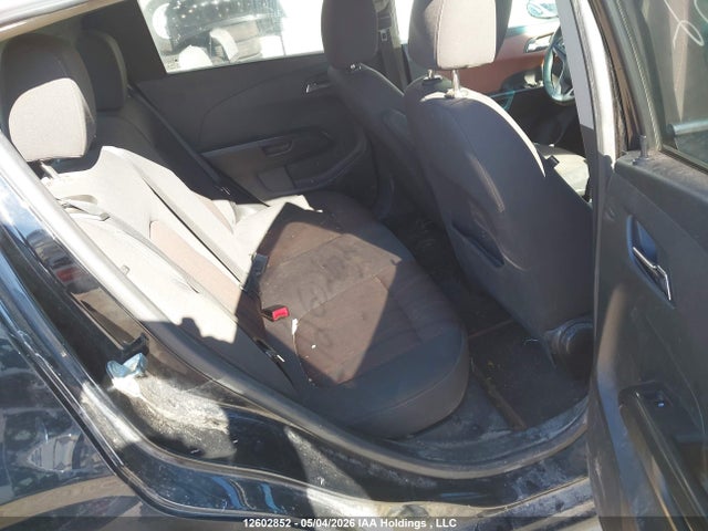 2012 Chevrolet Sonic 2lt მანქანა იყიდება აუქციონზე, vin: 1G1JC6SB8C4217203, აუქციონის ნომერი: 12602852