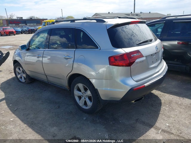 12602860 :رقم المزاد ، 2HNYD2H65AH000854 vin ، 2010 Acura Mdx Technology مزاد بيع