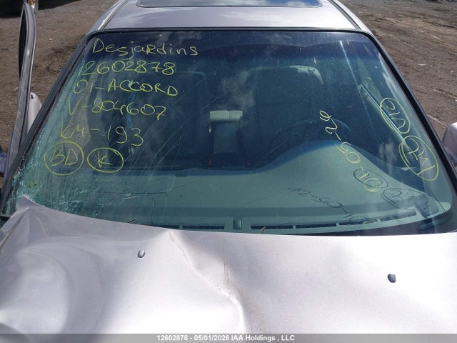 12602878 :رقم المزاد ، 1HGCG16541A804607 vin ، 2001 Honda Accord Ex مزاد بيع