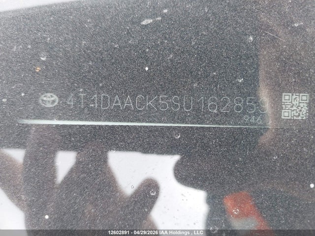 12602891 :رقم المزاد ، 4T1DAACK5SU162859 vin ، 2025 Toyota Camry Xse/xle/le/se مزاد بيع