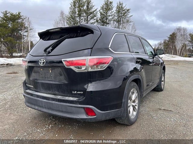 5TDBKRFH7GS241842 Toyota Highlander Le/le Plus