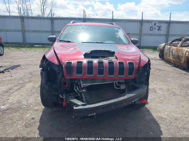 12602973 :رقم المزاد ، 1C4PJMBS4HD225382 vin ، 2017 Jeep Cherokee Trailhawk مزاد بيع