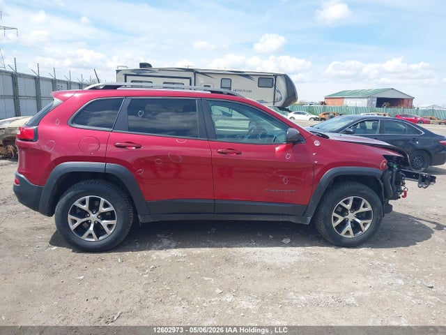 12602973 :رقم المزاد ، 1C4PJMBS4HD225382 vin ، 2017 Jeep Cherokee Trailhawk مزاد بيع