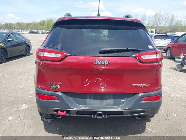 12602973 :رقم المزاد ، 1C4PJMBS4HD225382 vin ، 2017 Jeep Cherokee Trailhawk مزاد بيع
