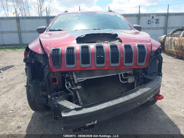 12602973 :رقم المزاد ، 1C4PJMBS4HD225382 vin ، 2017 Jeep Cherokee Trailhawk مزاد بيع