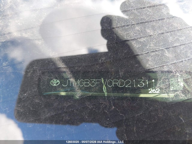 12603020 :رقم المزاد ، JTMGB3FV0RD213114 vin ، 2024 Toyota Rav4 مزاد بيع