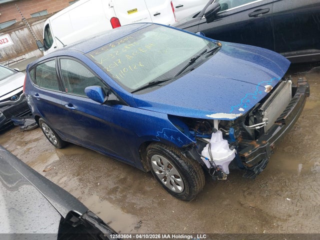 KMHCT5AE8HU322896 Hyundai Accent Le