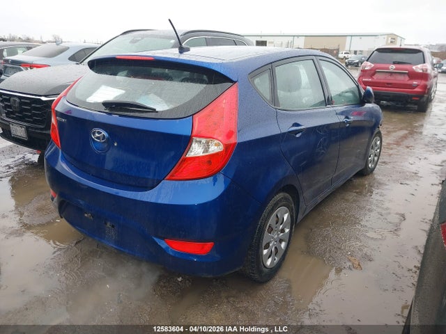 KMHCT5AE8HU322896 Hyundai Accent Le