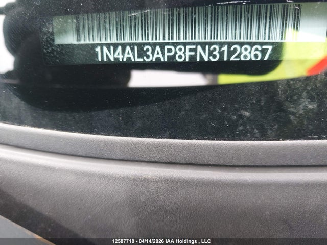 Продажа на аукционе авто 2015 Nissan Altima 2.5/2.5 S/2.5 Sl/2.5 Sv, vin: 1N4AL3AP8FN312867, номер лота: 12587718