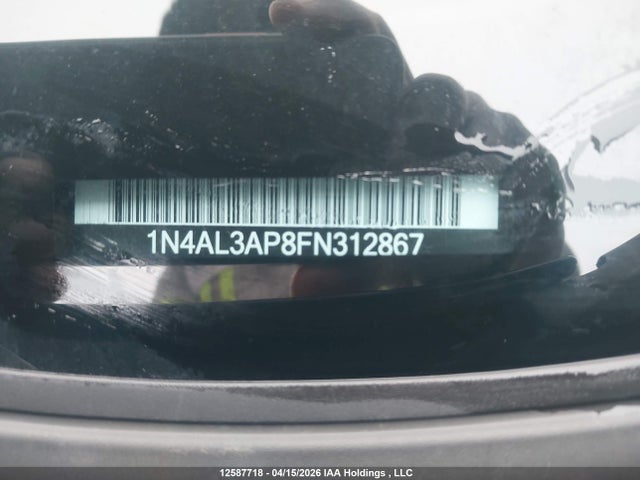 Продажа на аукционе авто 2015 Nissan Altima 2.5/2.5 S/2.5 Sl/2.5 Sv, vin: 1N4AL3AP8FN312867, номер лота: 12587718