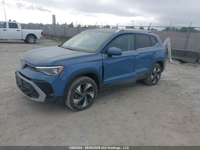 Продажа на аукционе авто 2026 Volkswagen Taos Se, vin: 3VVUC7B29TM025269, номер лота: 12603024
