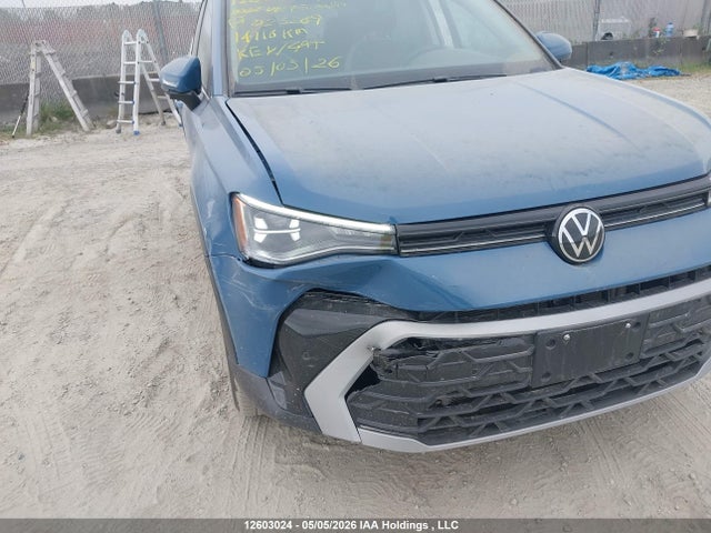 Продажа на аукционе авто 2026 Volkswagen Taos Se, vin: 3VVUC7B29TM025269, номер лота: 12603024