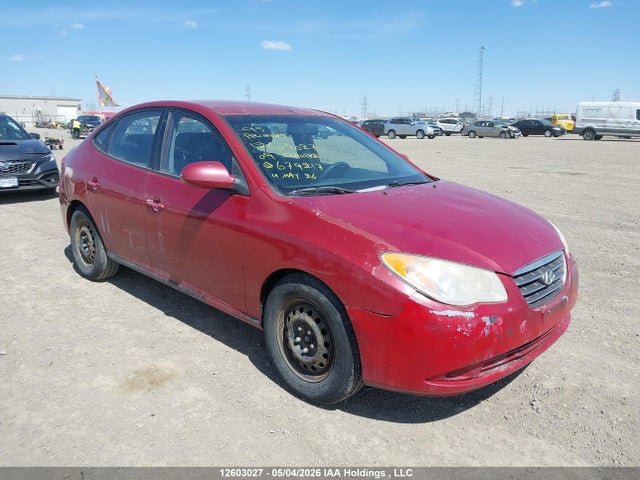 2009 Hyundai Elantra Gl/l მანქანა იყიდება აუქციონზე, vin: KMHDU45D69U679217, აუქციონის ნომერი: 12603027