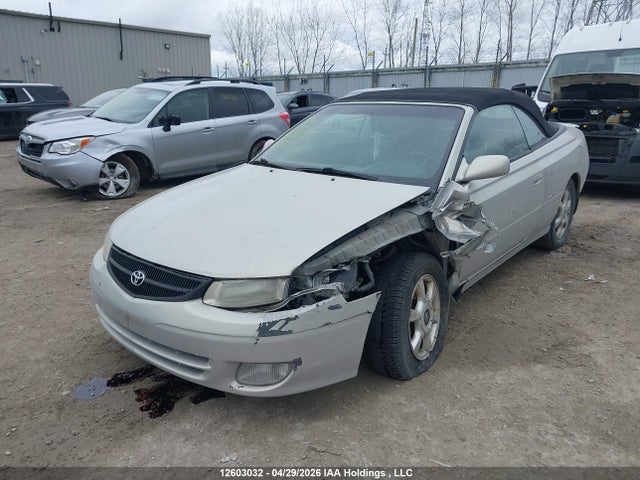 12603032 :رقم المزاد ، 2T1FF22P7YC809446 vin ، 2000 Toyota Camry Solara Se/sle مزاد بيع