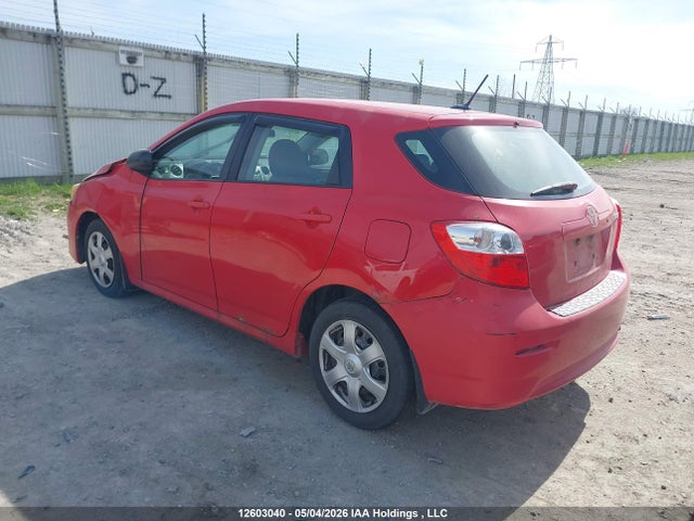 2011 Toyota Matrix Wagon მანქანა იყიდება აუქციონზე, vin: 2T1KU4EE9BC705557, აუქციონის ნომერი: 12603040