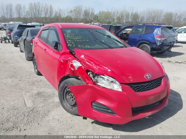 2011 Toyota Matrix Wagon მანქანა იყიდება აუქციონზე, vin: 2T1KU4EE9BC705557, აუქციონის ნომერი: 12603040
