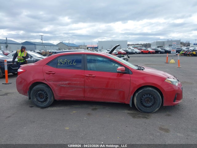 12595926 :رقم المزاد ، 2T1BURHE3EC110880 vin ، 2014 Toyota Corolla S مزاد بيع