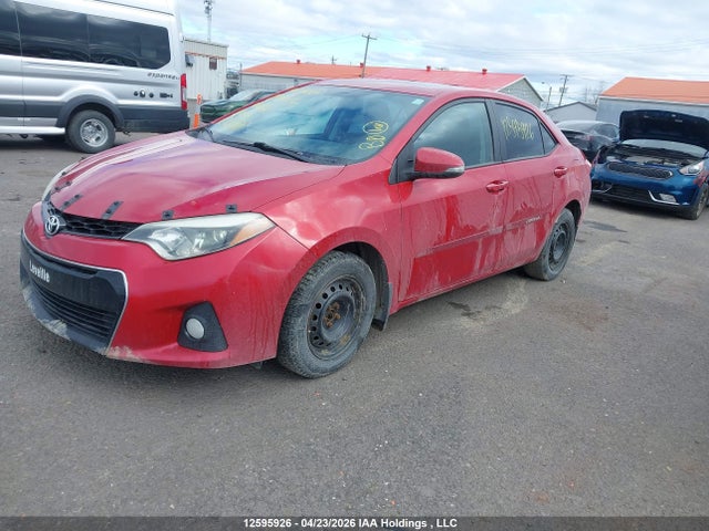 12595926 :رقم المزاد ، 2T1BURHE3EC110880 vin ، 2014 Toyota Corolla S مزاد بيع