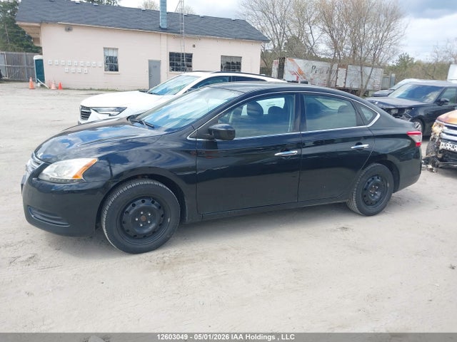 2014 Nissan Sentra S/sv/sr/sl მანქანა იყიდება აუქციონზე, vin: 3N1AB7APXEL634514, აუქციონის ნომერი: 12603049