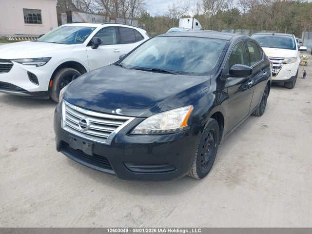 2014 Nissan Sentra S/sv/sr/sl მანქანა იყიდება აუქციონზე, vin: 3N1AB7APXEL634514, აუქციონის ნომერი: 12603049