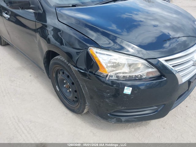 2014 Nissan Sentra S/sv/sr/sl მანქანა იყიდება აუქციონზე, vin: 3N1AB7APXEL634514, აუქციონის ნომერი: 12603049