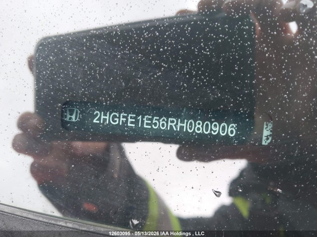 2HGFE1E56RH080906 Honda Civic Si Si