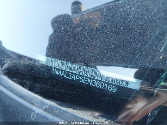 Aukcja sprzedaży 2014 Nissan Altima 2.5/s/sv/sl, vin: 1N4AL3AP6EN360169, numer aukcji: 12603101