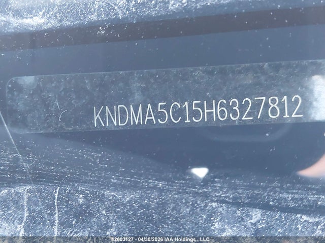 Продажа на аукционе авто 2017 Kia Sedona, vin: KNDMA5C15H6327812, номер лота: 12603127