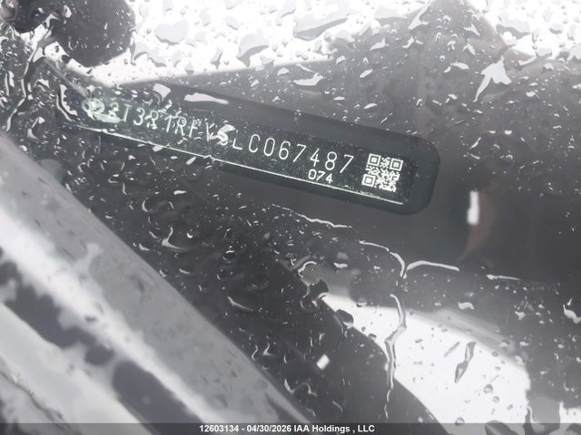12603134 :رقم المزاد ، 2T3R1RFV6LC067487 vin ، 2020 Toyota Rav4 Xle مزاد بيع