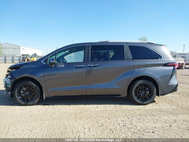 12603139 :رقم المزاد ، 5TDGSKFCXSS225113 vin ، 2025 Toyota Sienna Le/xse/limited/platinum مزاد بيع