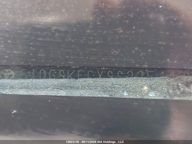 12603139 :رقم المزاد ، 5TDGSKFCXSS225113 vin ، 2025 Toyota Sienna Le/xse/limited/platinum مزاد بيع
