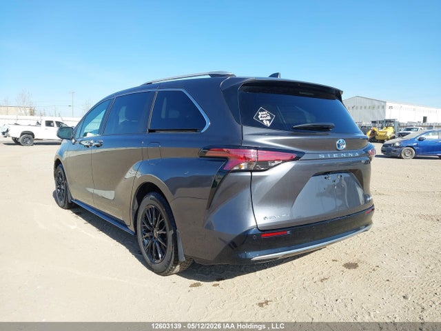 12603139 :رقم المزاد ، 5TDGSKFCXSS225113 vin ، 2025 Toyota Sienna Le/xse/limited/platinum مزاد بيع