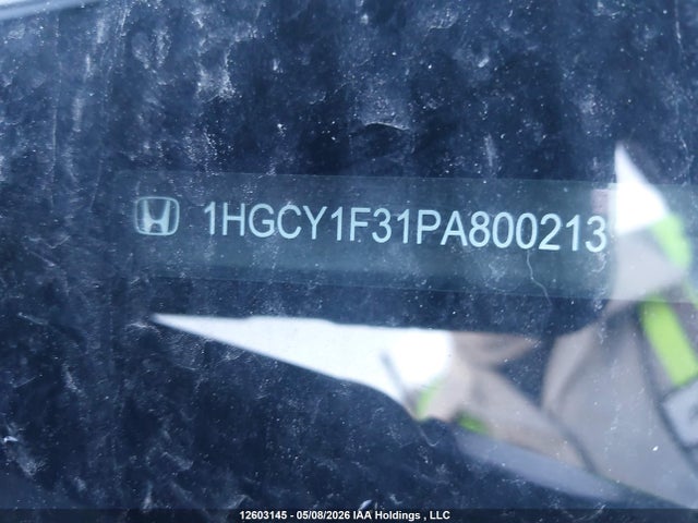 1HGCY1F31PA800213 Honda Accord