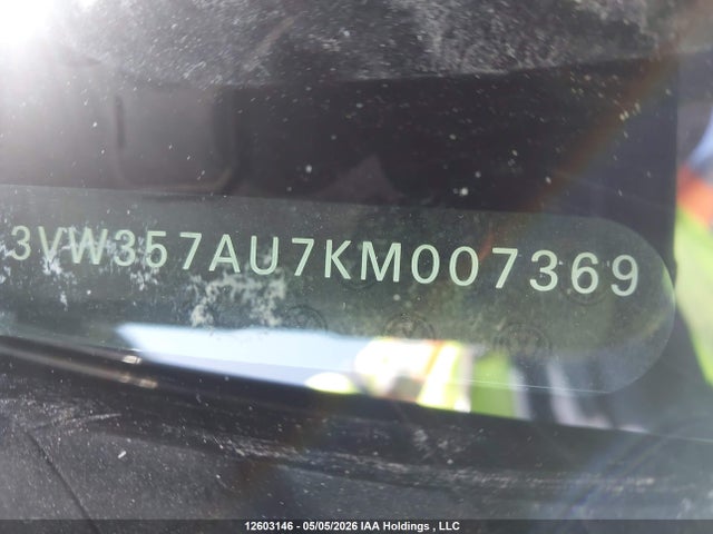 3VW357AU7KM007369 Volkswagen Golf Execline