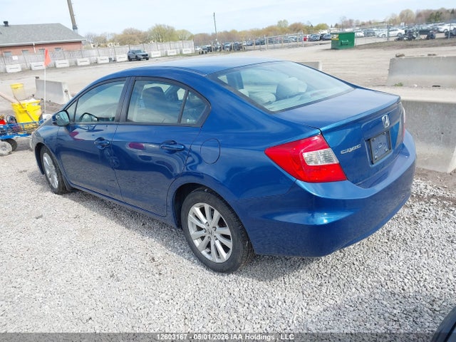 Продажа на аукционе авто 2012 Honda Civic Ex 4dr, vin: 2HGFB2F51CH015885, номер лота: 12603167
