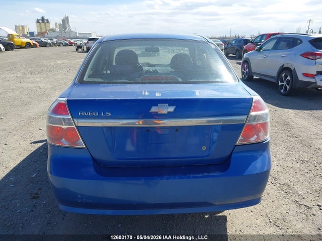 12603170 :رقم المزاد ، KL1TD55698B058479 vin ، 2008 Chevrolet Aveo Ls مزاد بيع