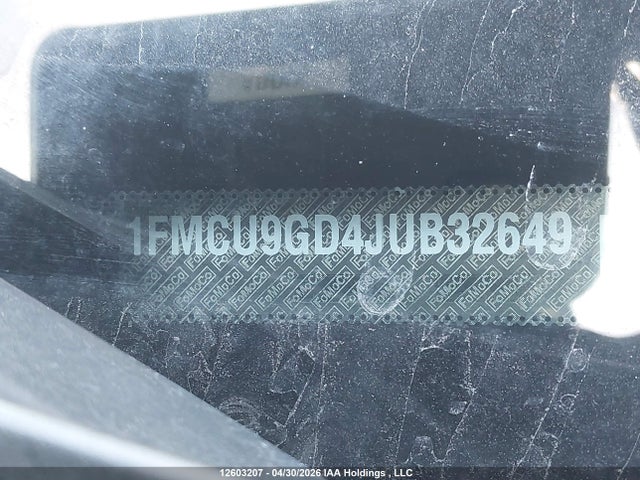 Ford ESCAPE SE 2018 1FMCU9GD4JUB32649 Image 19