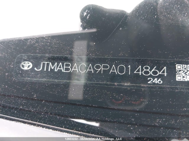 JTMABACA9PA014864 Toyota Bz4x