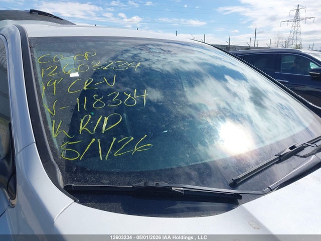 2HKRW2H85KH118384 Honda Cr-v Ex-l