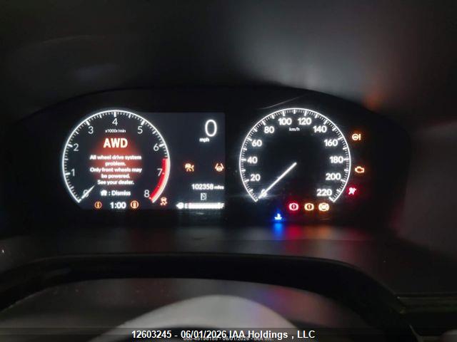 2023 Honda Cr-v Exl მანქანა იყიდება აუქციონზე, vin: 2HKRS4H77PH115721, აუქციონის ნომერი: 12603245
