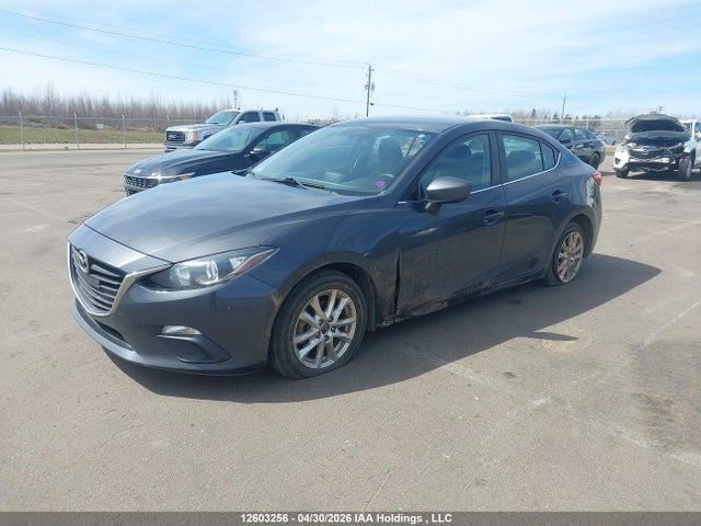 12603256 :رقم المزاد ، 3MZBM1V77GM237632 vin ، 2016 Mazda Mazda3 Gs مزاد بيع