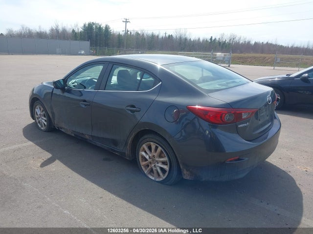 12603256 :رقم المزاد ، 3MZBM1V77GM237632 vin ، 2016 Mazda Mazda3 Gs مزاد بيع