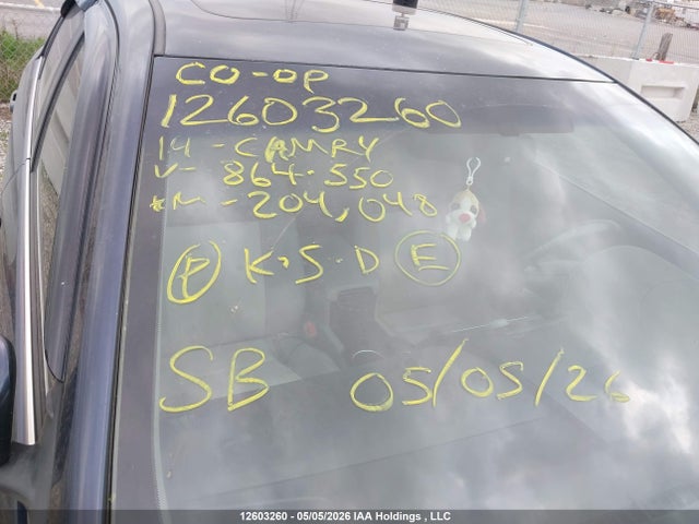 12603260 :رقم المزاد ، 4T1BF1FK0EU864550 vin ، 2014 Toyota Camry Xle مزاد بيع