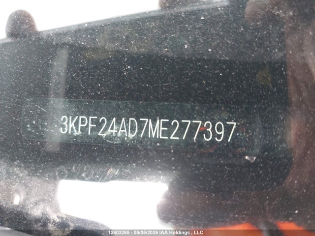 3KPF24AD7ME277397 KIA FORTE LX
