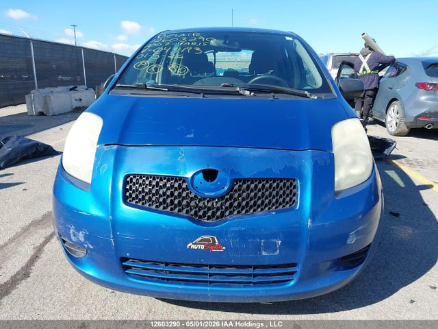 12603290 :رقم المزاد ، JTDKT923875043493 vin ، 2007 Toyota Yaris مزاد بيع