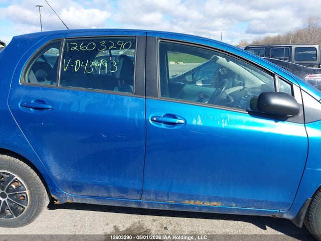 12603290 :رقم المزاد ، JTDKT923875043493 vin ، 2007 Toyota Yaris مزاد بيع