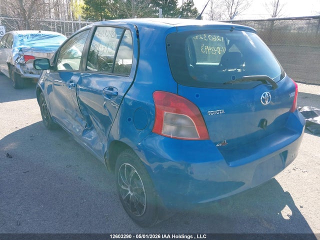 12603290 :رقم المزاد ، JTDKT923875043493 vin ، 2007 Toyota Yaris مزاد بيع