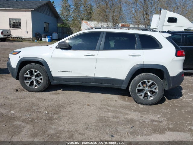12603302 :رقم المزاد ، 1C4PJMBS4FW609809 vin ، 2015 Jeep Cherokee Trailhawk مزاد بيع